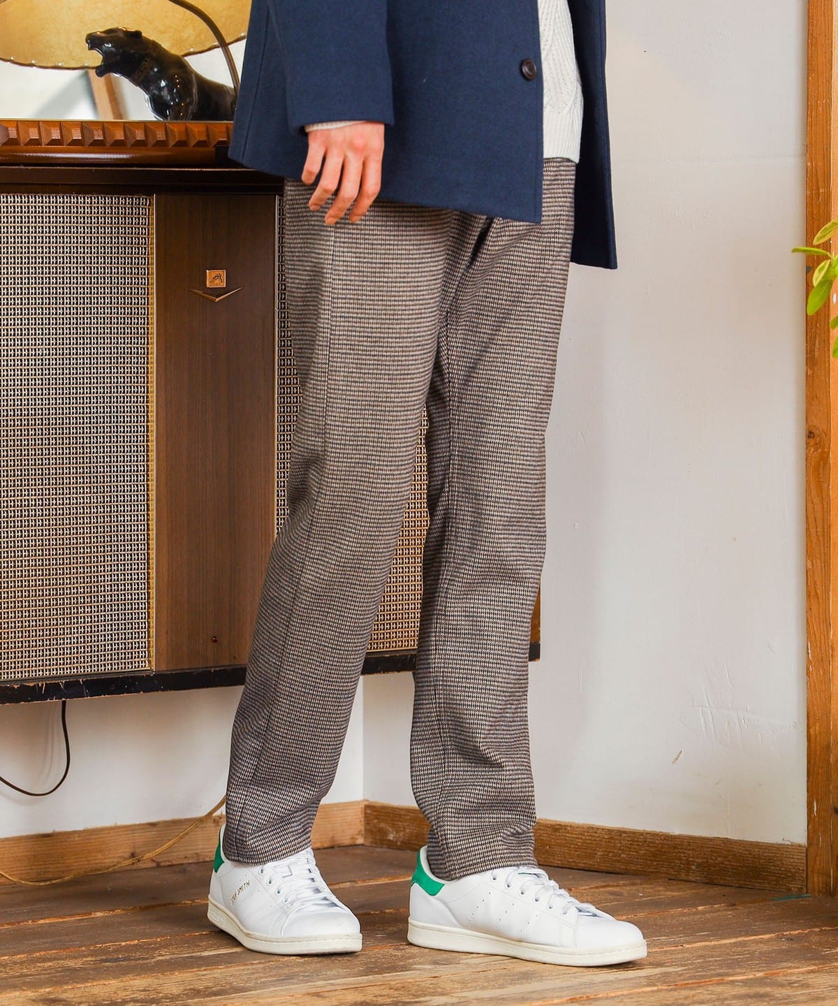 BEAMS HEART / Check Skinny Pants