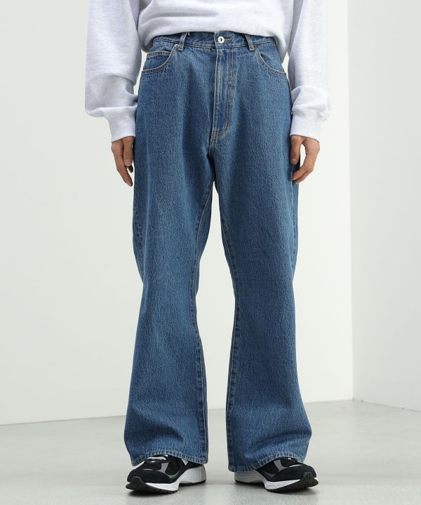 BEAMS HEART BEAMS HEART BEAMS HEART / Baggy flare denim