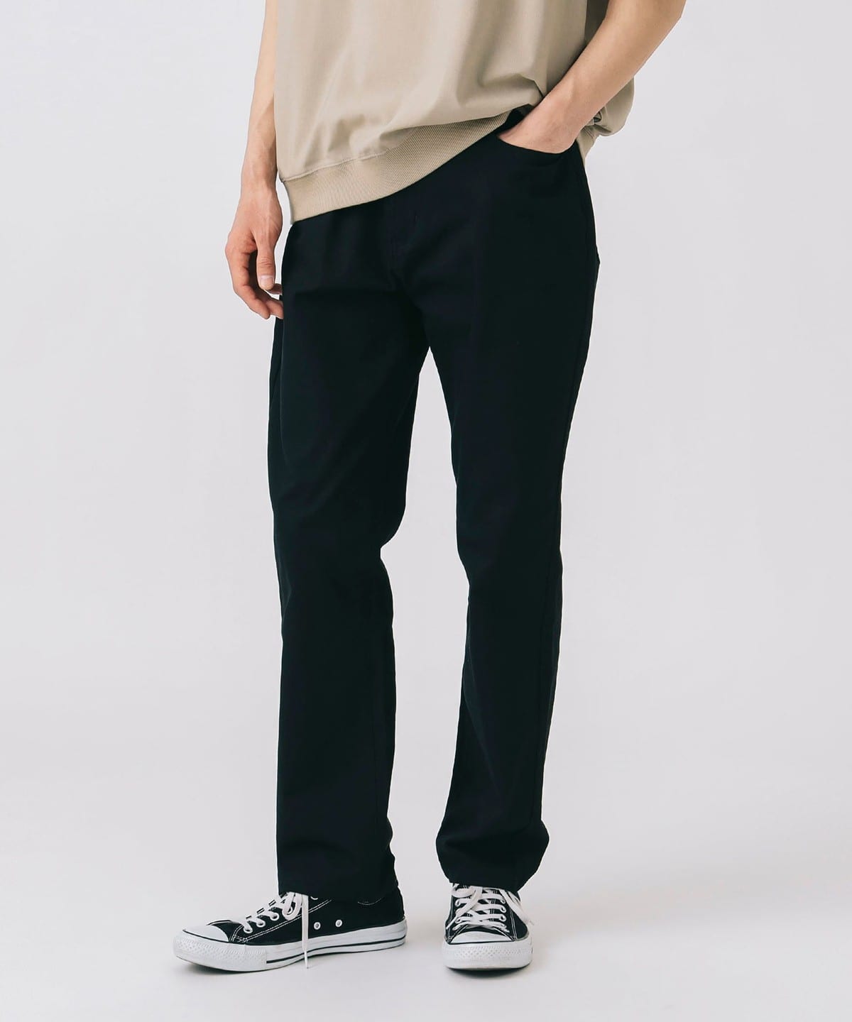 グログラン ナローパンツ パンツ MEN BLACK XL グログラン ナローパンツ パンツ MEN BLACK XL