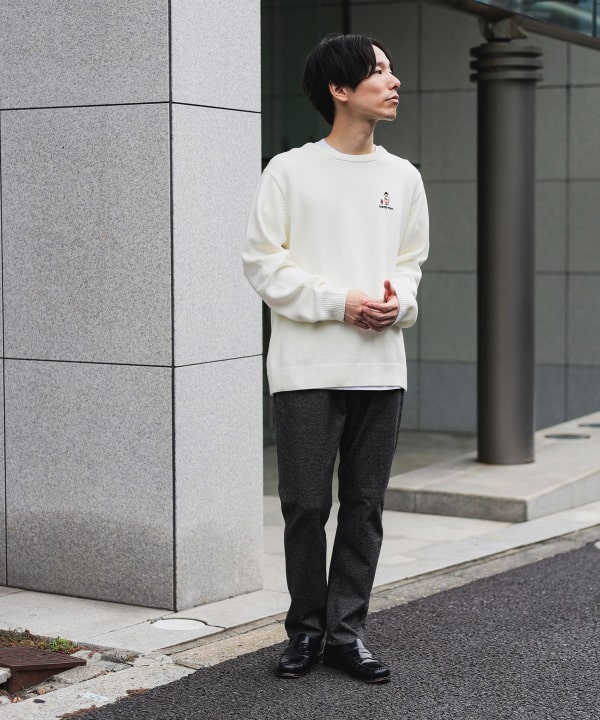 BEAMS HEART（ビームス ハート）チェック ナロー パンツ（パンツ