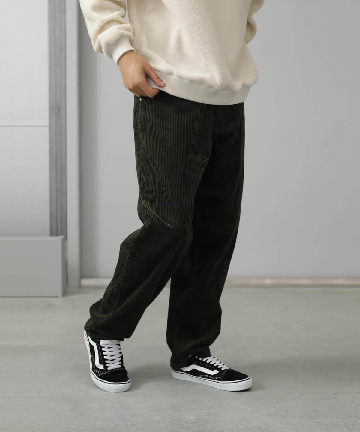 [Outlet] BEAMS HEART / Balloon corduroy pants