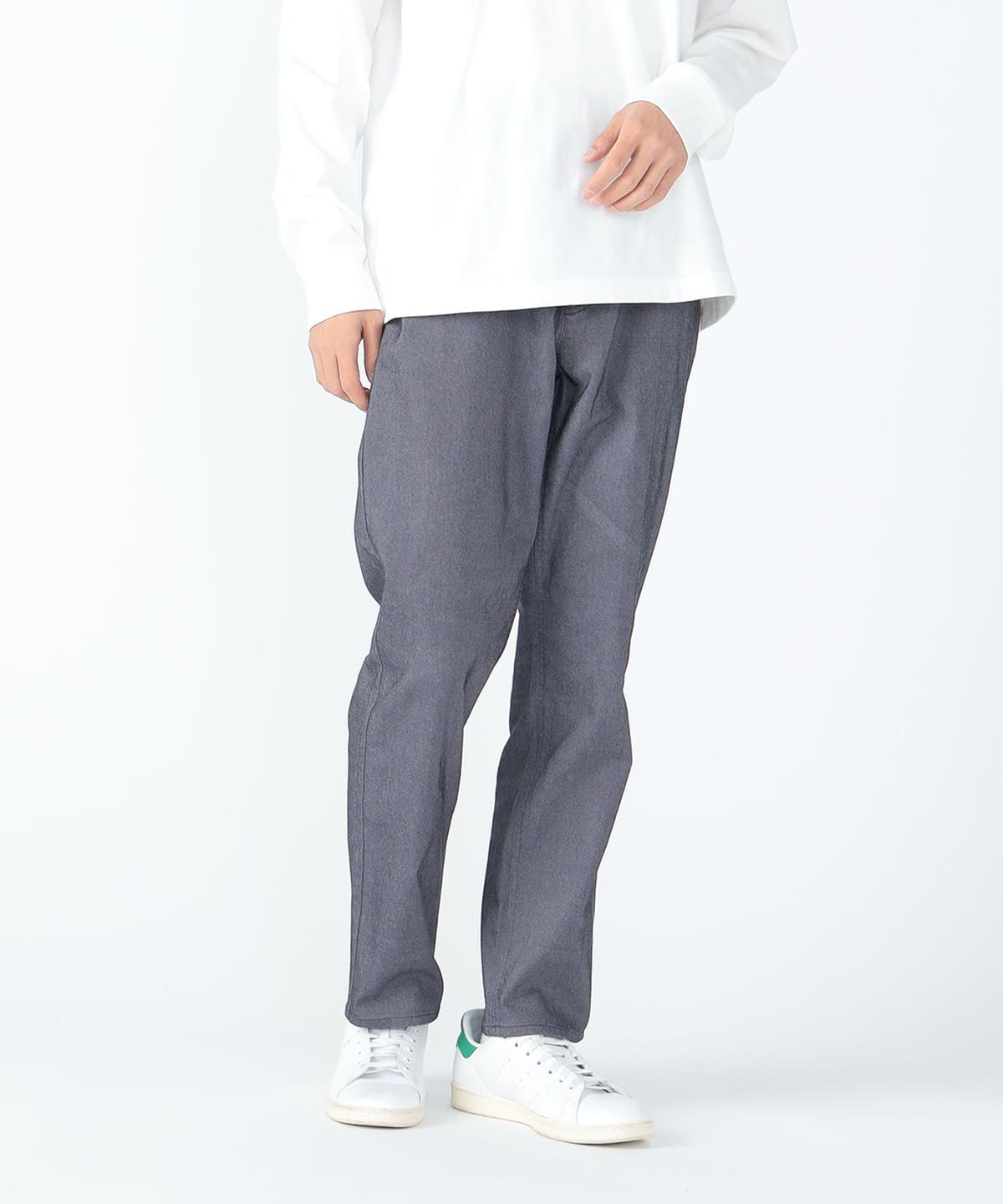デニムルック ナロー 5ポケット パンツ パンツ MEN NAVY S デニムルック ナロー 5ポケット パンツ パンツ MEN NAVY S