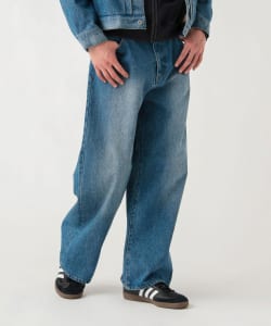 GMS ワイドストレート デニム パンツ