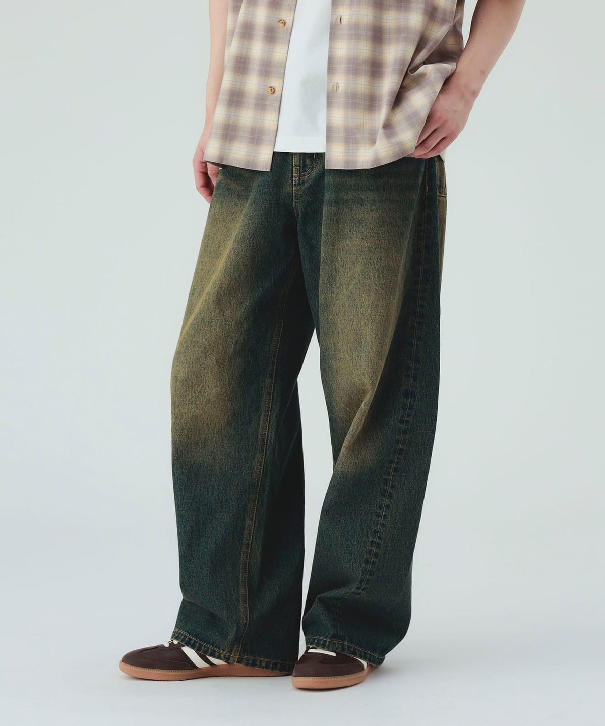 BEAMS HEART（ビームス ハート）ブラスト カーブワイド バギーデニム 