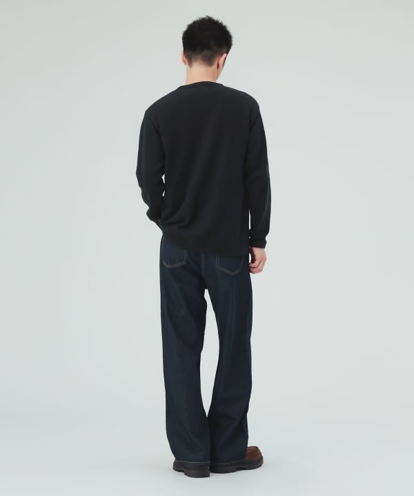 GMS ワイドストレート デニムパンツ [H:183cm C:80 W:68 H:89.5 Size:L]