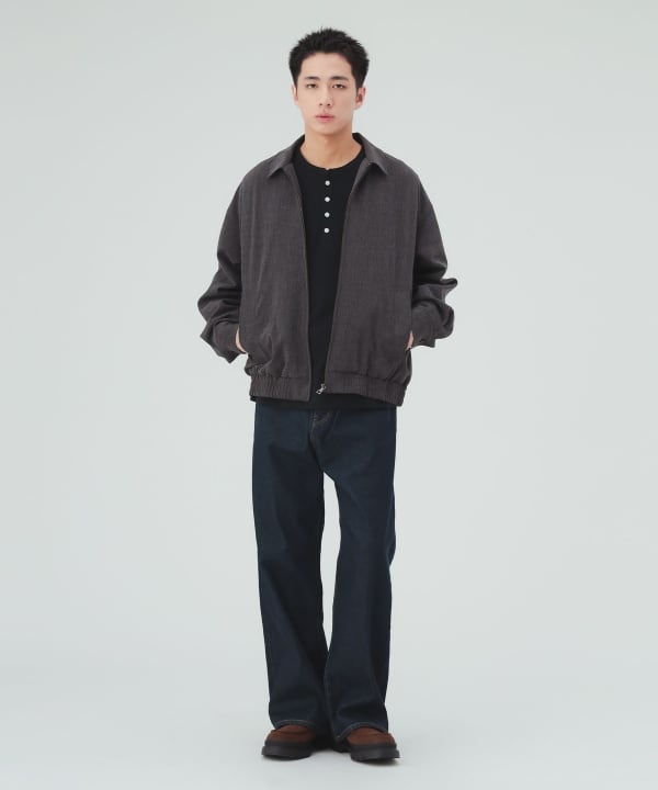 GMS ワイドストレート デニムパンツ [H:183cm C:80 W:68 H:89.5 Size:L]