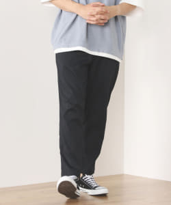 BEAMS HEART / メッシュサッカー テーパード パンツ