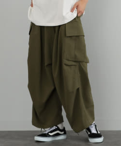ポリエステル バルーン カーゴ パンツ