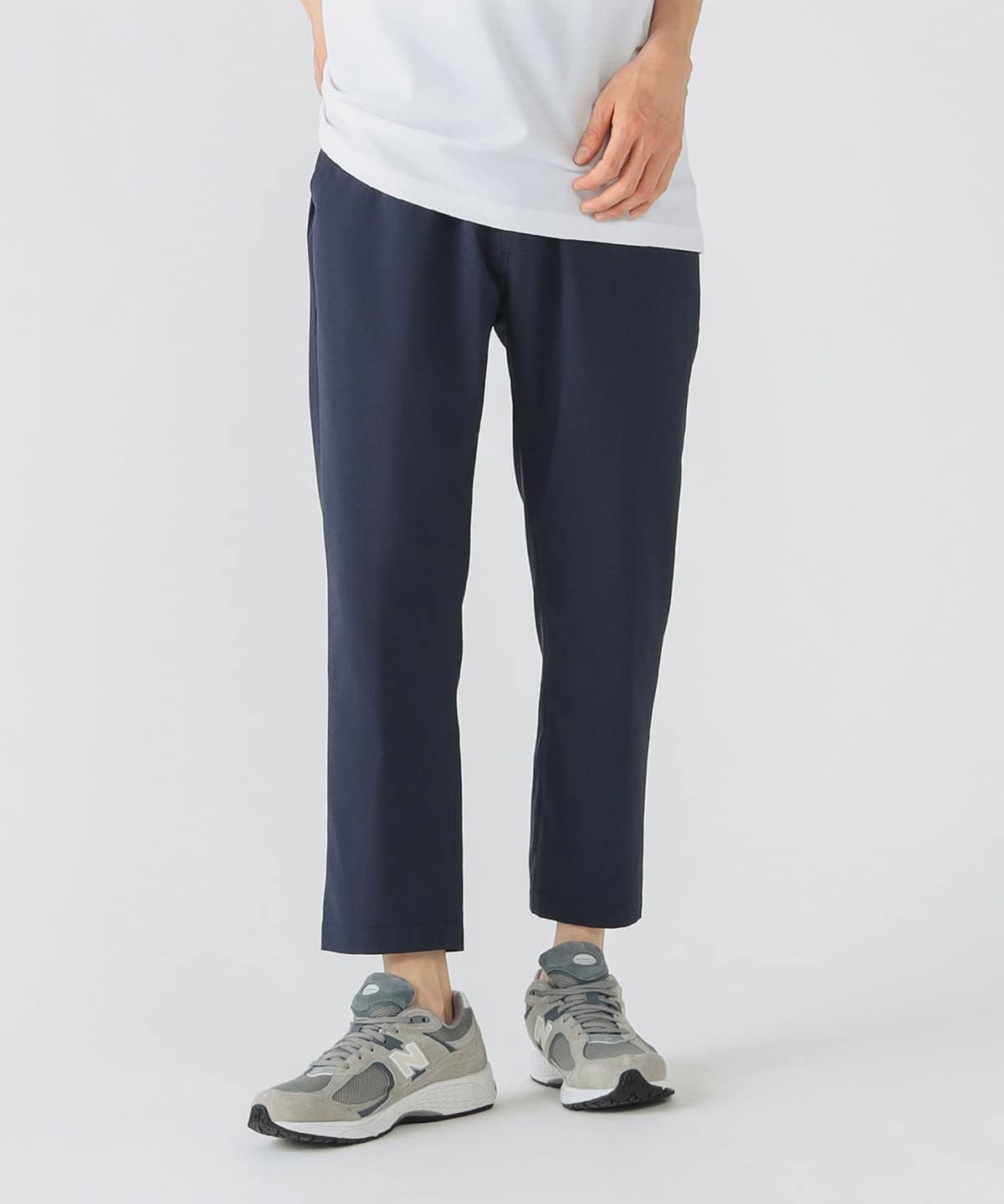 ポリトロ テーパード イージーパンツ(吸水速乾) パンツ MEN NAVY S ポリトロ テーパード イージーパンツ(吸水速乾) パンツ MEN NAVY S
