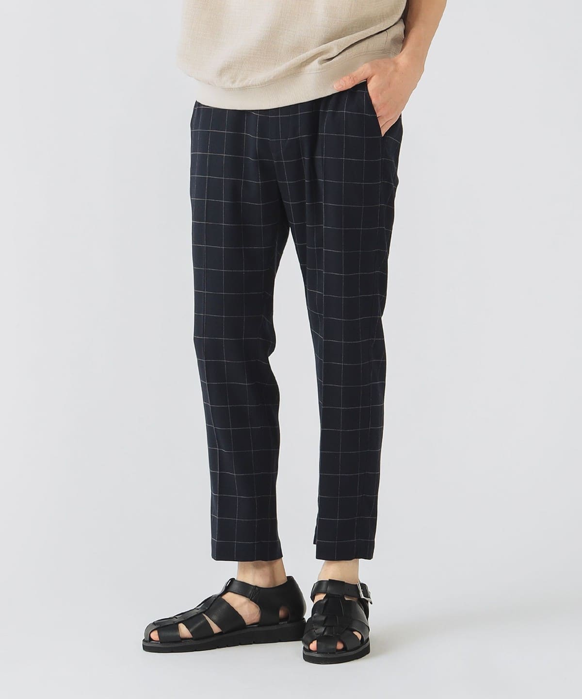 アンクル スラックス パンツ パンツ MEN NAVY PEN L アンクル スラックス パンツ パンツ MEN NAVY PEN L