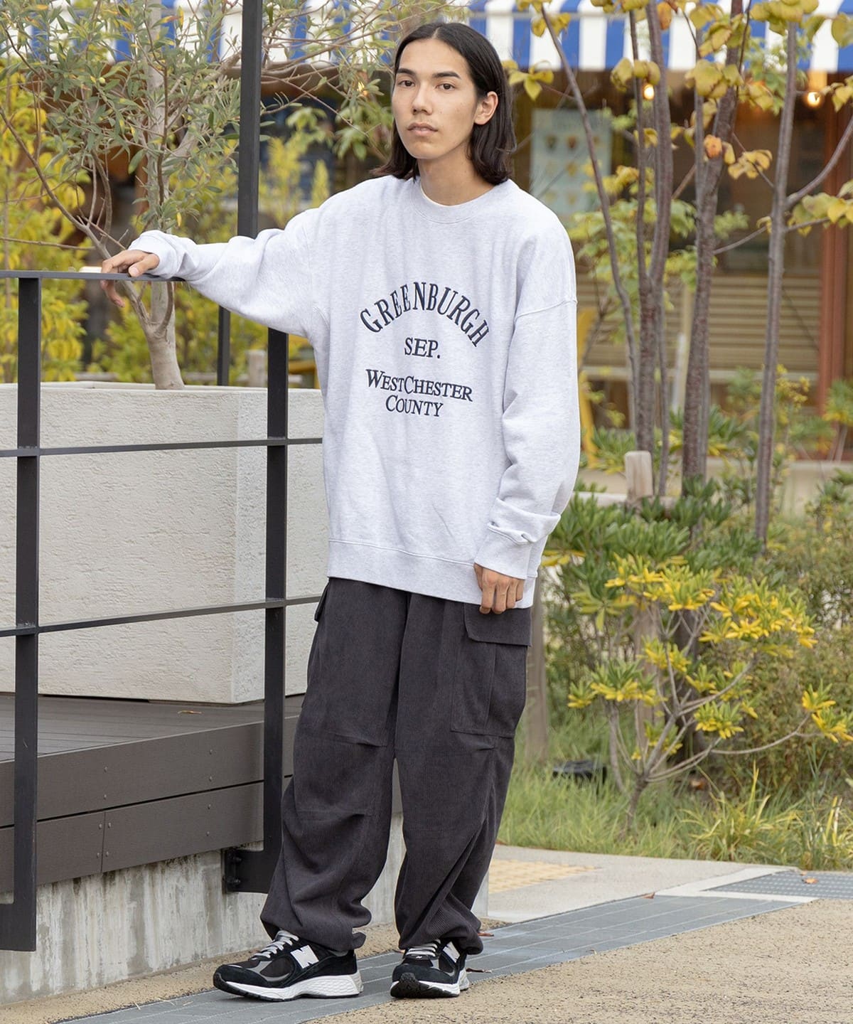 BEAMS HEART（ビームス ハート）コーデュロイ ワイド カーゴパンツ