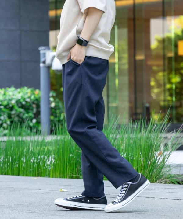 BEAMS HEART BEAMS HEART出口】BEAMS HEART / 涤纶 Toro Easy Pants