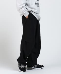 裏メッシュ ミリタリー バルーン パンツ
