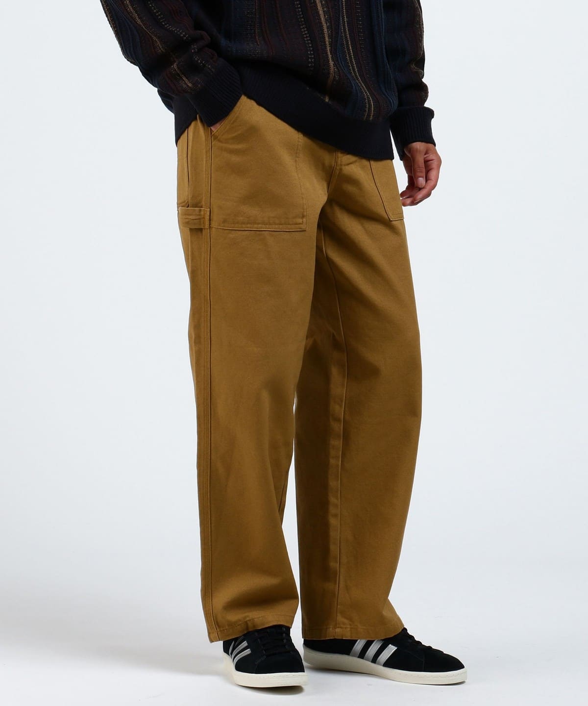 ペインター ワイド イージー パンツ パンツ MEN LIGHT BROWN S ペインター ワイド イージー パンツ パンツ MEN LIGHT BROWN S