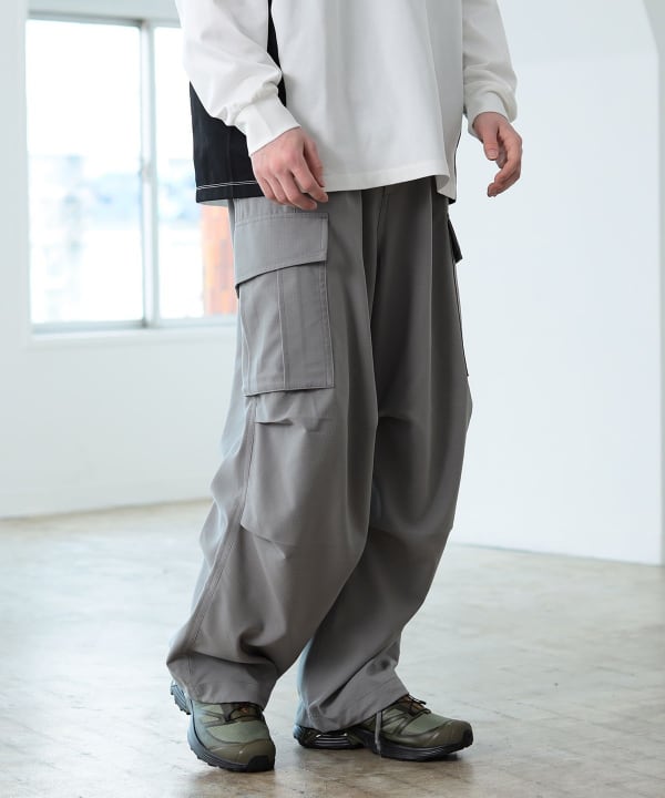 BEAMS HEART BEAMS HEART BEAMS HEART / Balloon military cargo pants 