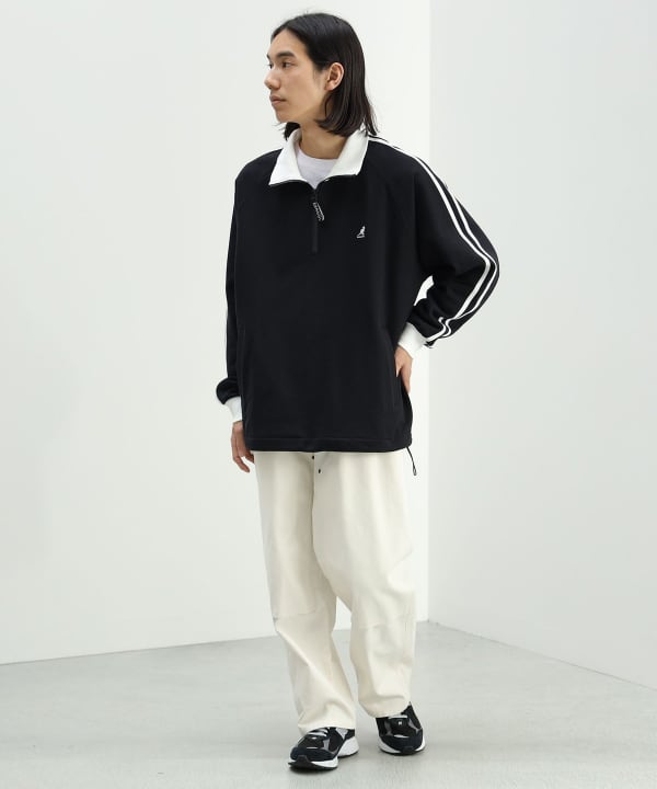 BEAMS HEART BEAMS HEART ( ) 半寬鬆雙膝彩繪褲 (休閒褲) BEAMS