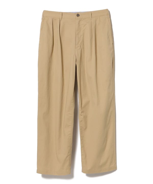 BEAMS HEART BEAMS HEART-Tuck Wide Chino Pants (Pants Chino Pants) for sale  | BEAMS