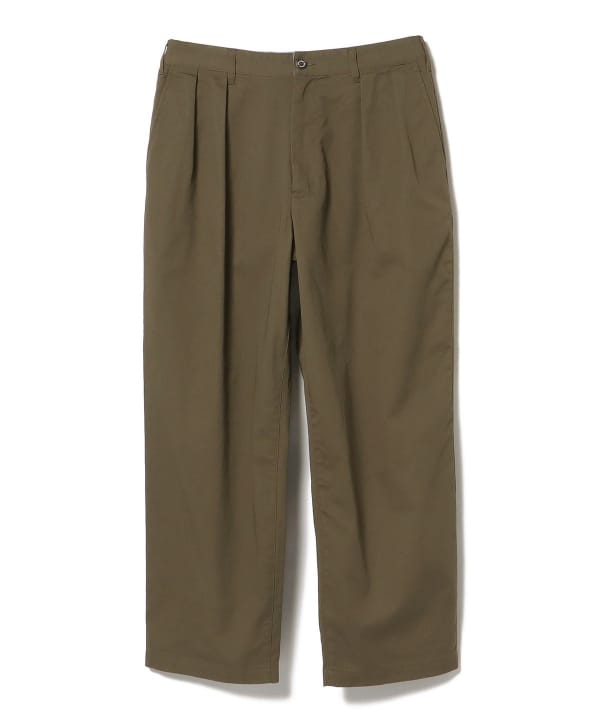 BEAMS HEART BEAMS HEART-Tuck Wide Chino Pants (Pants Chino Pants) for sale  | BEAMS