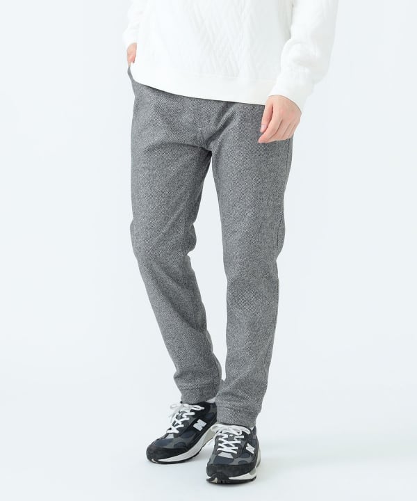 BEAMS HEART (BEAMS HEART) Poly Melton Warm Easy Pants (pants
