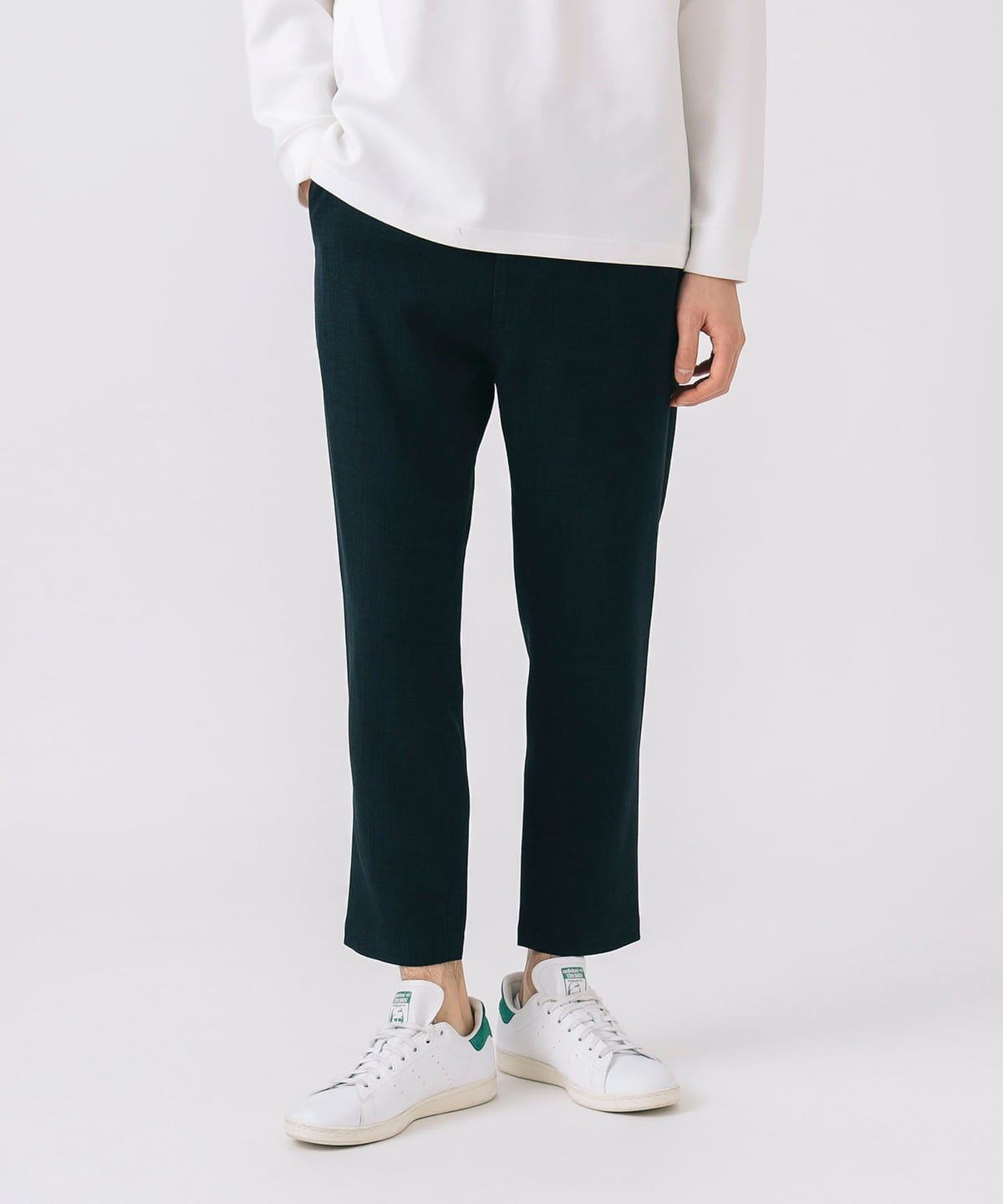 アンクル メランジ テーパード パンツ (吸水速乾) パンツ MEN NAVY M アンクル メランジ テーパード パンツ (吸水速乾) パンツ MEN NAVY M
