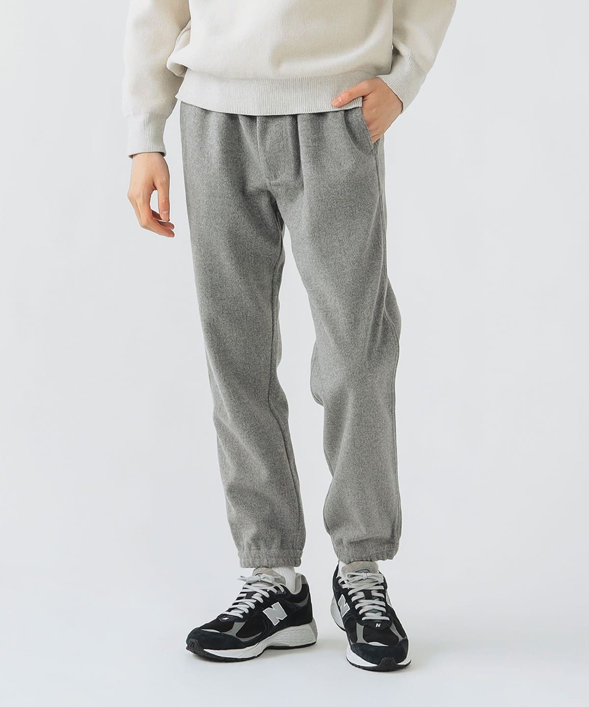 ☆BEAMS ビームス イージーパンツ スウェットパンツ/メンズ/Ｓ☆グレー 42230176147_D_4.jpg