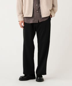 ポリエステル ドビー ワイド スラックス