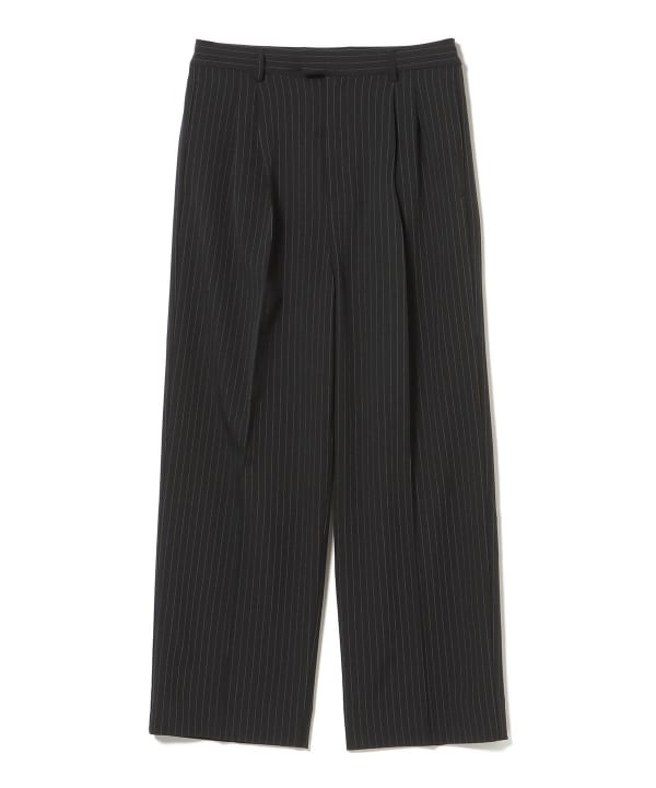 BEAMS HEART（ビームス ハート）2タック ワイドストレート スラックス