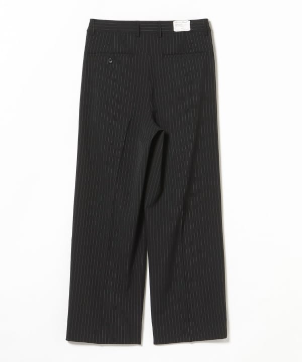 BEAMS HEART（ビームス ハート）2タック ワイドストレート スラックス