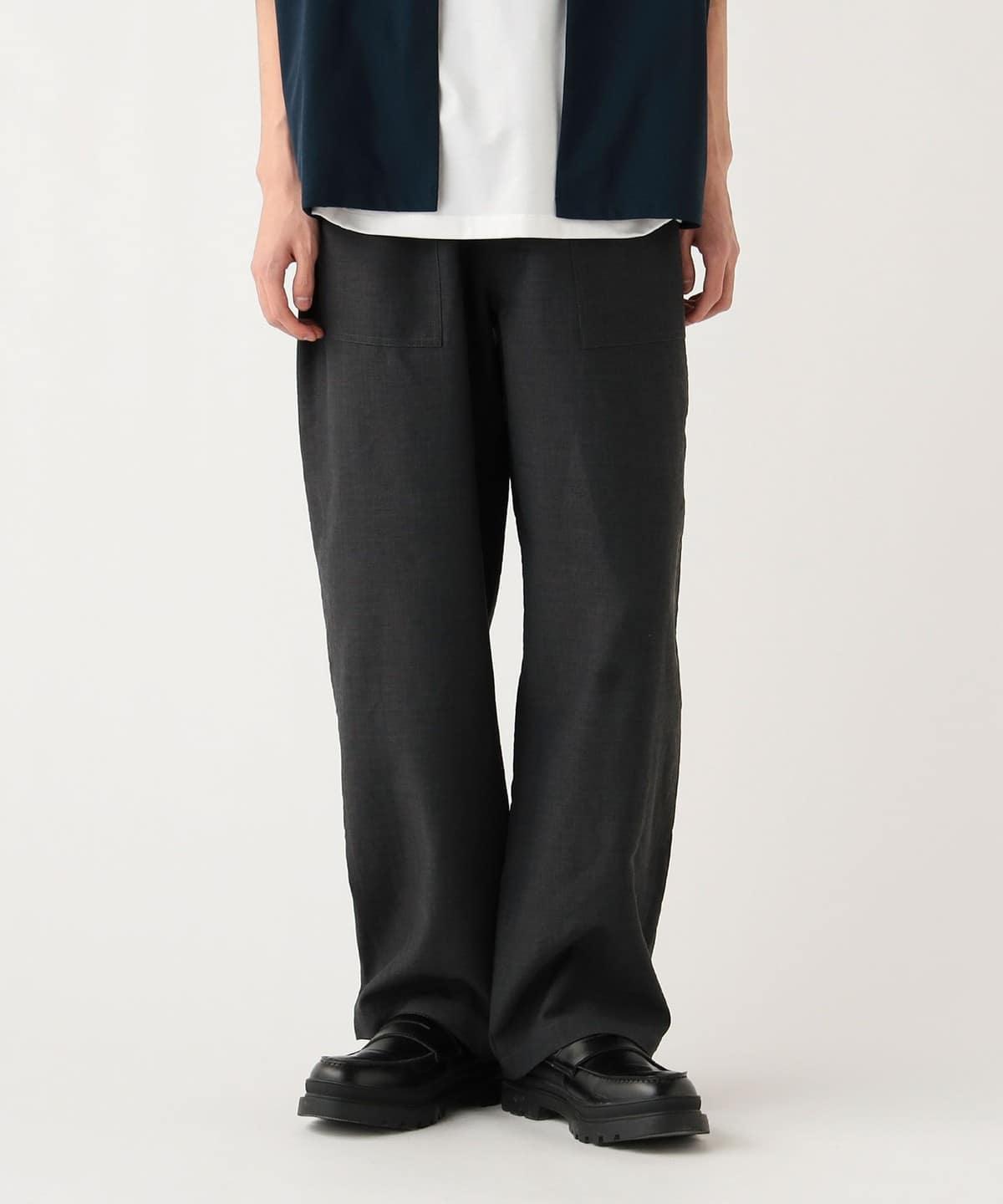 beams2023今期夏用パンツおしゃれ定価12100円（税込） BEAMS JAPAN（ビームス ジャパン）〈WOMEN〉ベーシック ショーツ