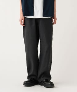 麻混 ベイカー イージーパンツ