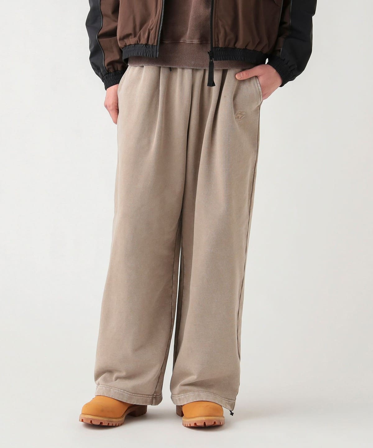 BEAMS HEART（ビームス ハート）スノー ウォッシュ ワイド スウェット