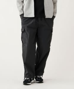 コットンナイロン ワイド カーゴパンツ