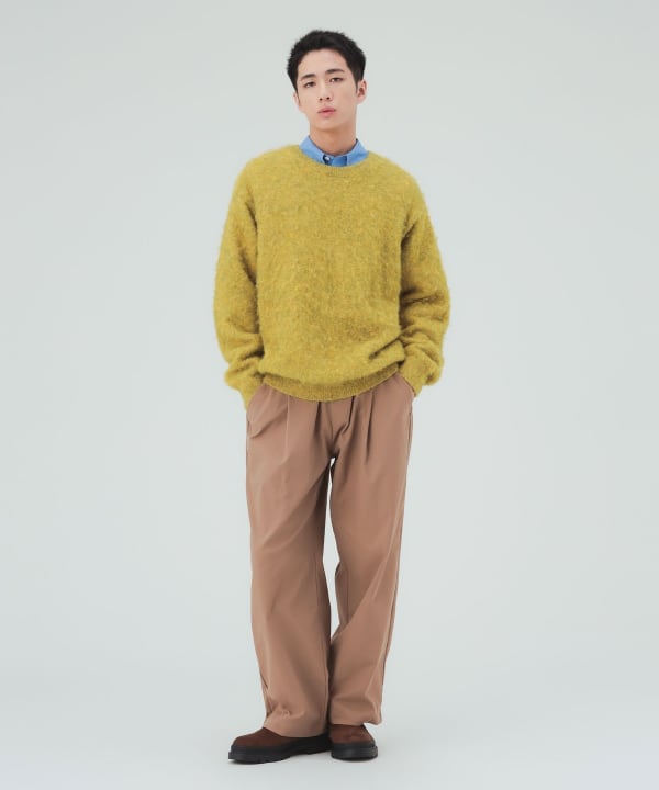 トリコット 1タック ワイド テーパード パンツ [H:183cm C:80 W:68 H:89.5 Size:L]