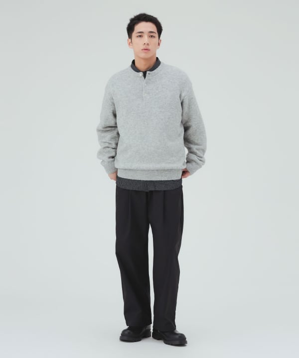 トリコット 1タック ワイド テーパード パンツ [H:183cm C:80 W:68 H:89.5 Size:L]