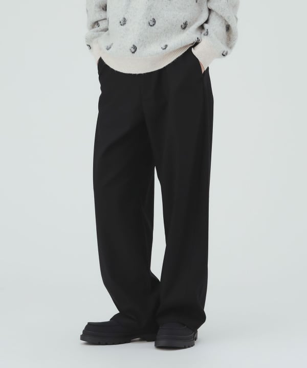 ワイドストレート カーブパンツ [H:183cm C:80 W:68 H:89.5 Size:L]