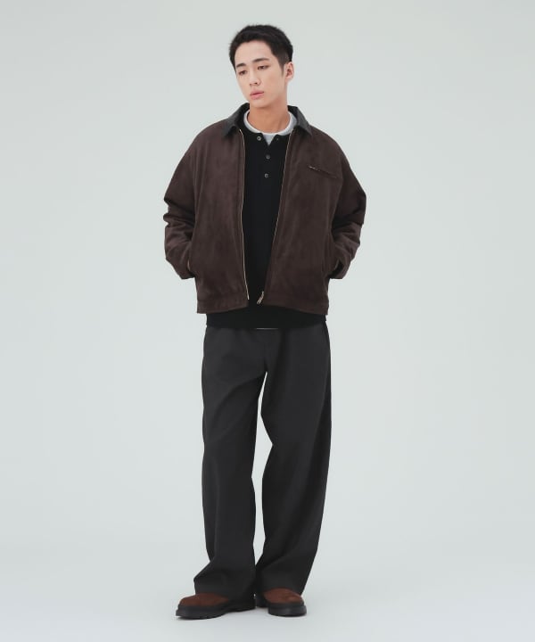 ワイドストレート カーブパンツ [H:183cm C:80 W:68 H:89.5 Size:L]