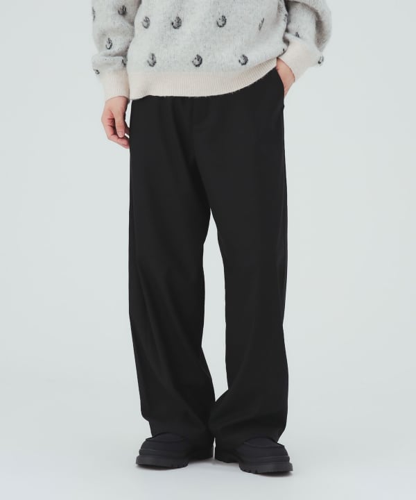 ワイドストレート カーブパンツ [H:183cm C:80 W:68 H:89.5 Size:L]