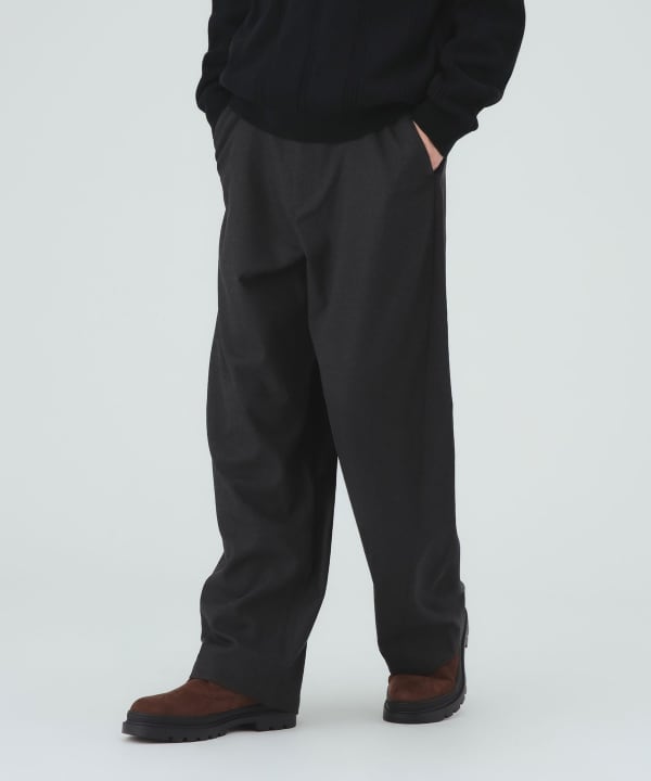 ワイドストレート カーブパンツ [H:183cm C:80 W:68 H:89.5 Size:L]