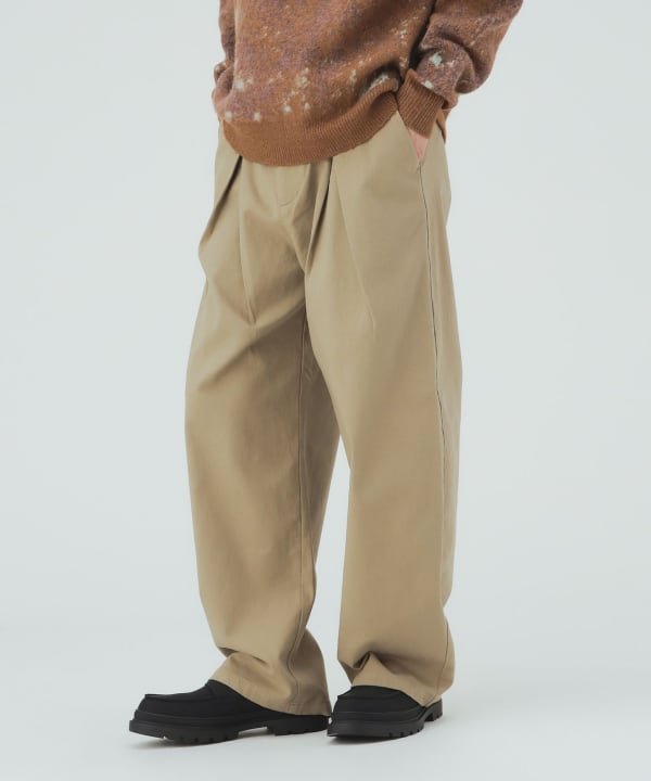 黑色疊穿重疊卡其褲 [H:183cm C:80 W:68 H:89.5 Size:L]