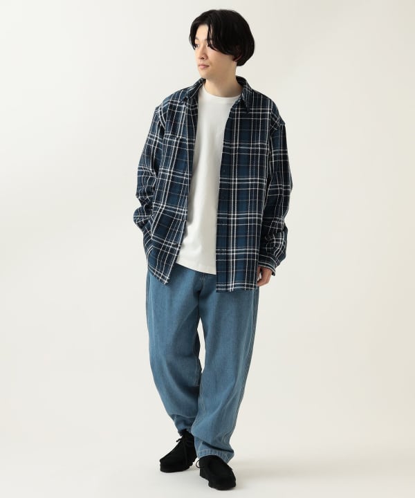 BEAMS HEART デニム 黄色 パンツ メンズ - 通販 - guianegro.com.br