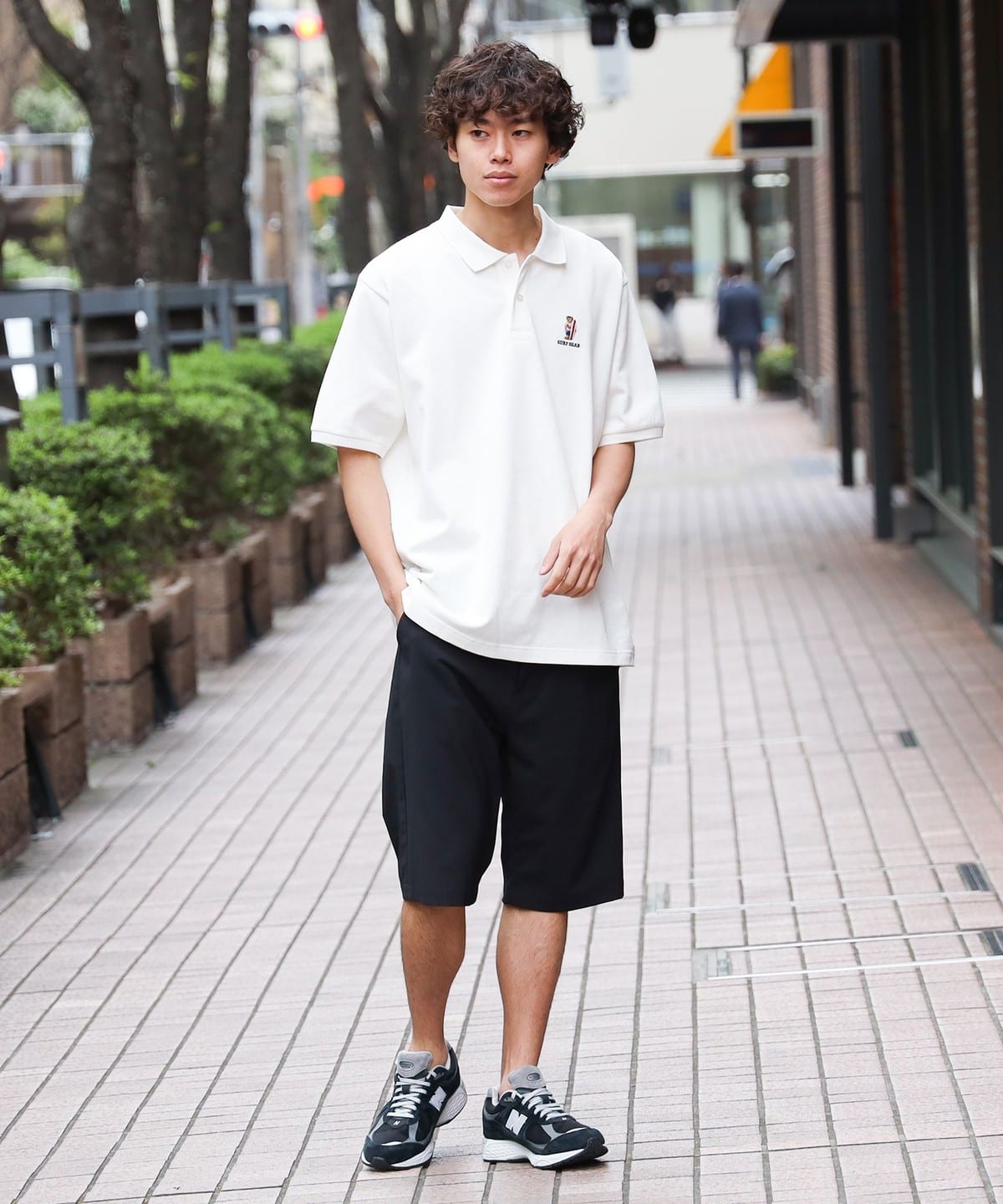 BEAMS HEART（ビームス ハート）ポリエステルトロ ショートパンツ