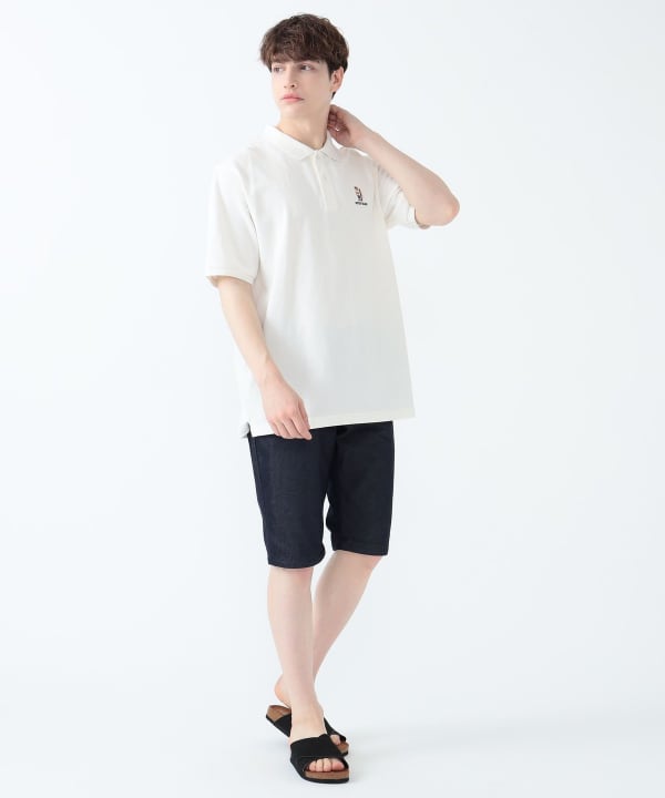BEAMS HEART(ビームス ハート)デニムルック ショートパンツ BEAMS HEART(ビームス ハート)デニムルック ショートパンツ