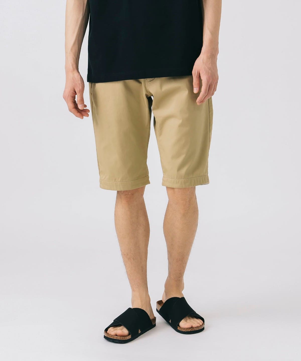 冷感 ウエストドット ショートパンツ パンツ MEN BEIGE XL 冷感 ウエストドット ショートパンツ パンツ MEN BEIGE XL