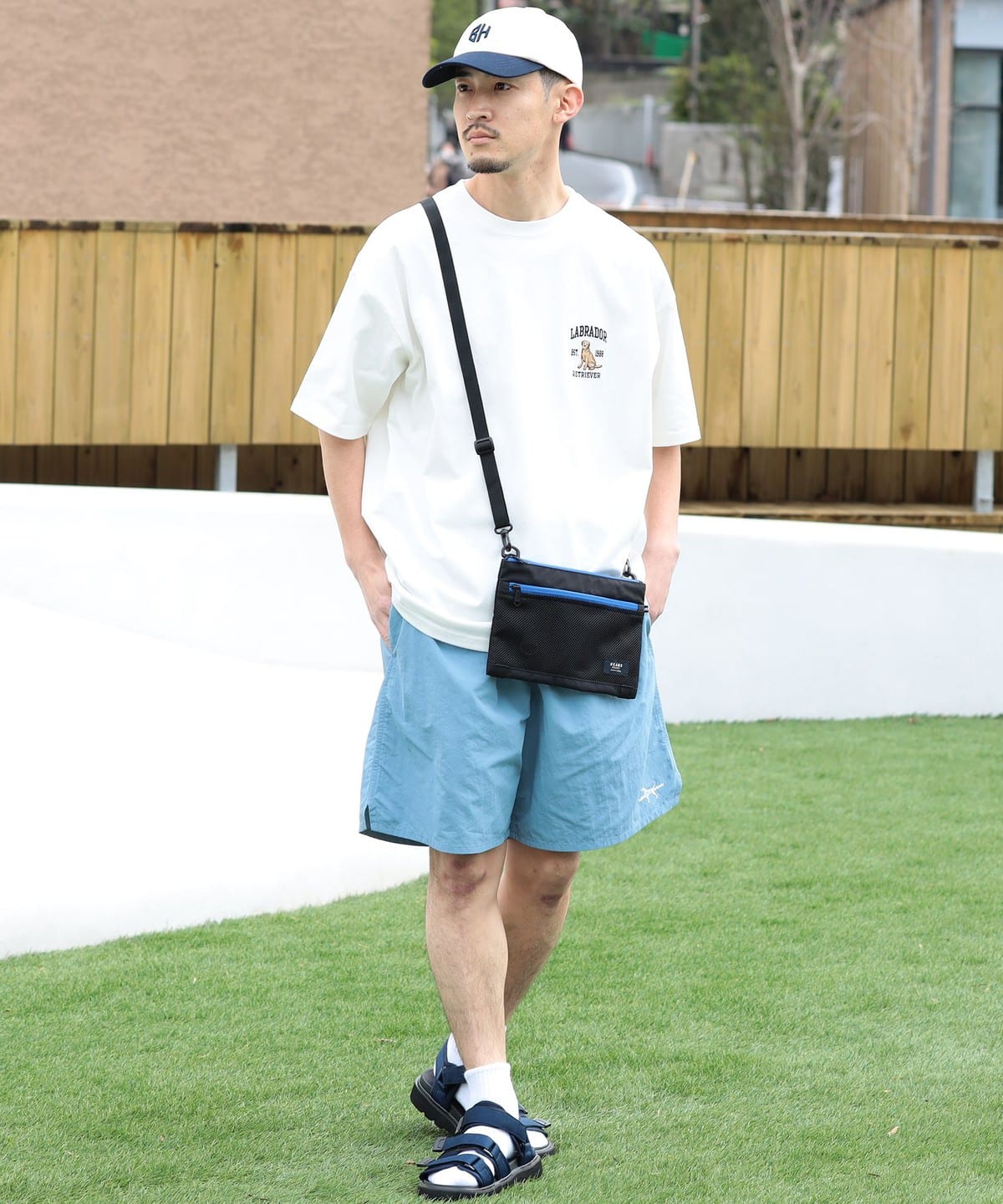 【EXCLUSIVE】Labrador Retriever ショーツ パンツ MEN SMOKE BLUE S 【EXCLUSIVE】Labrador Retriever ショーツ パンツ MEN SMOKE BLUE S