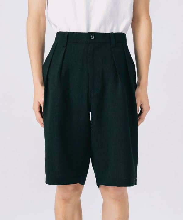 PT01 BEAMS BERMUDA バミューダ ショートパンツ PT01 BEAMS BERMUDA バミューダ ショートパンツ STUMBLY】Belted