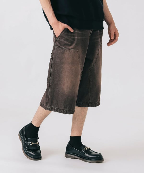 BEP HEART DENIM ショーツ MOUSSY BEP HEART DENIM ショーツ デニム