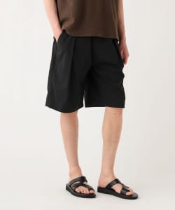 ワッシャーナイロン ワイド ショートパンツ