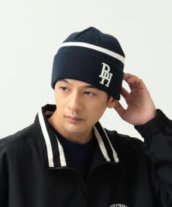 ライン ベースボール ニットキャップ