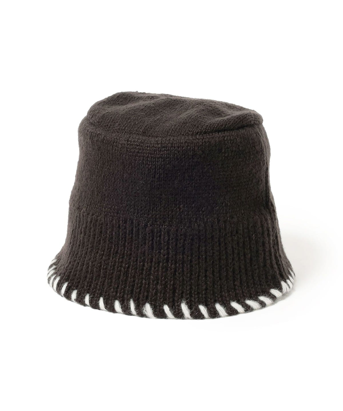 ステッチ バケットハット 帽子 MEN BLACK ONE SIZE ステッチ バケットハット 帽子 MEN BLACK ONE SIZE