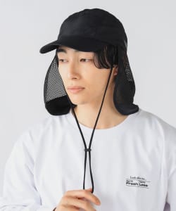 シェード付 撥水 プリント キャップ（撥水加工）